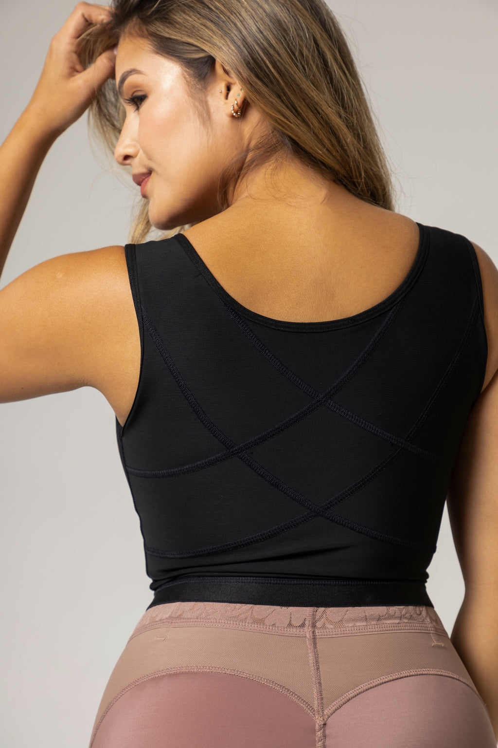 Brasier de realce corrector de postura