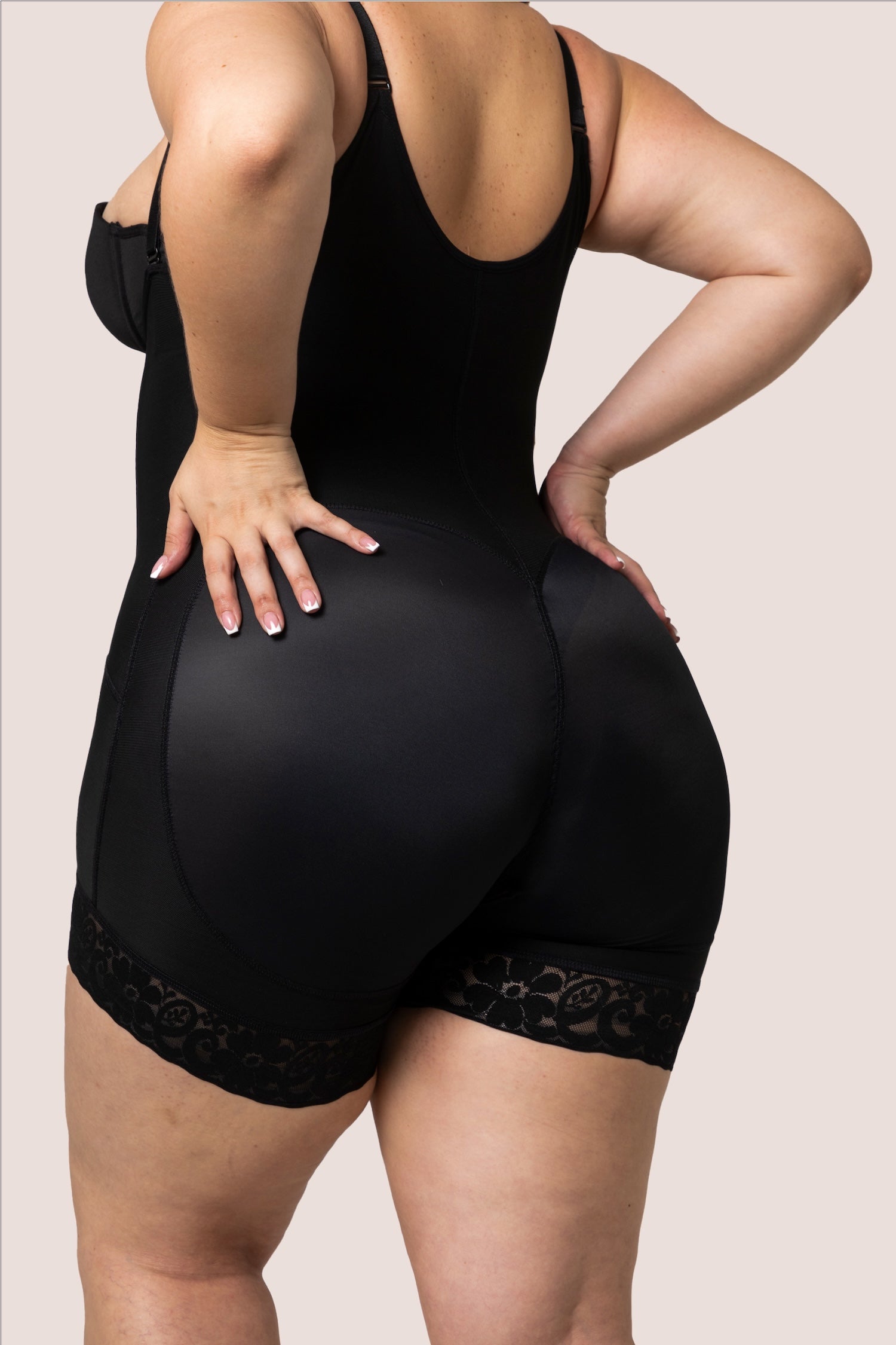 Faja corta de alta compresión