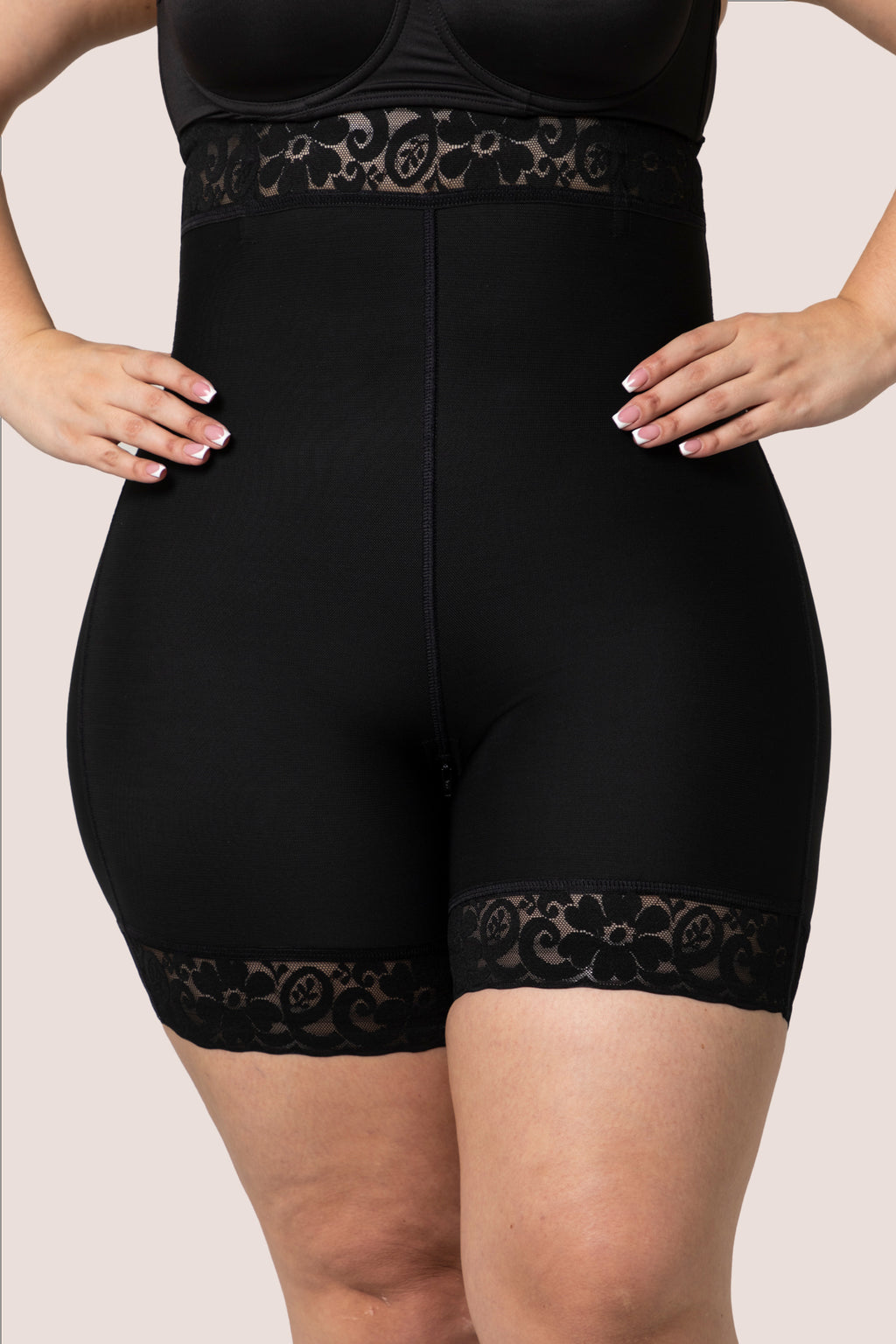 Short de Alta Compresión Talle Alto