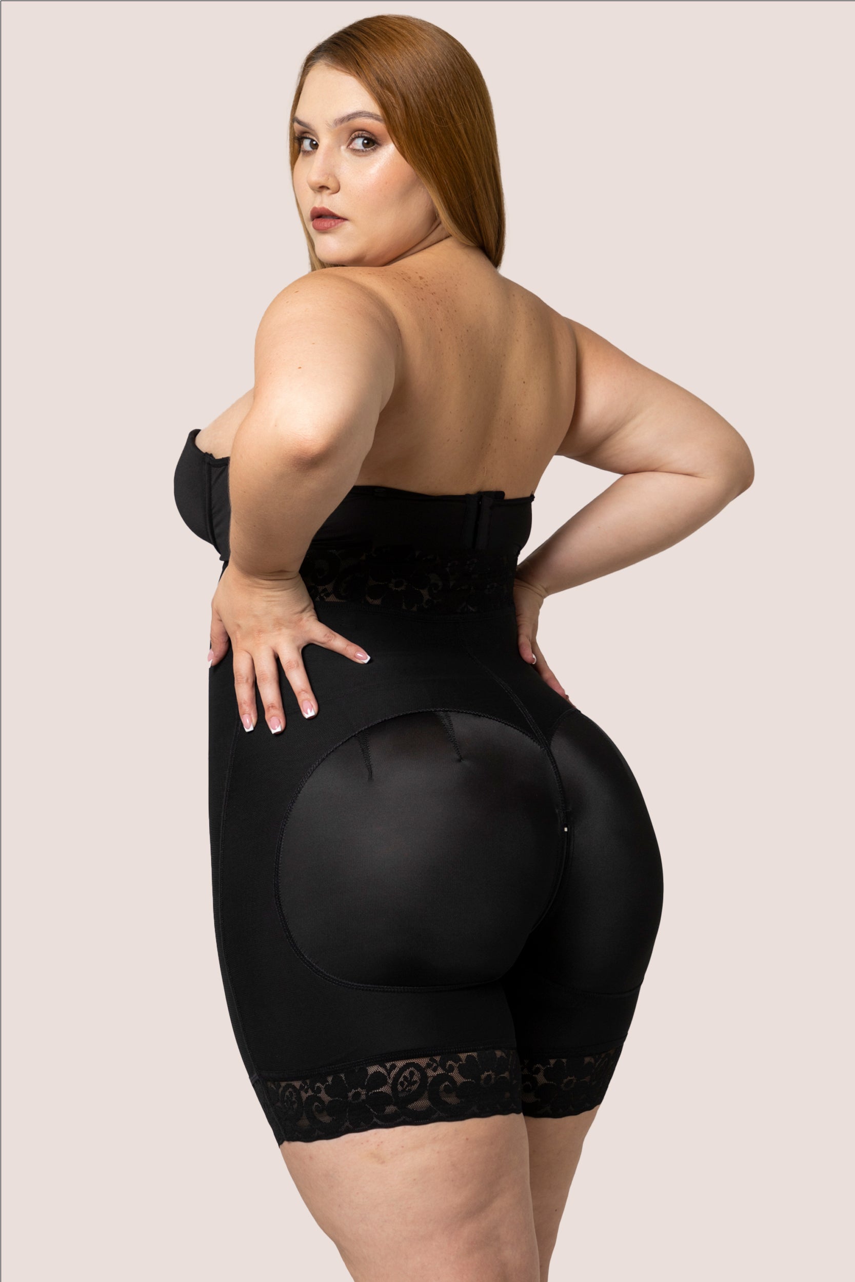 Short de Alta Compresión Talle Alto