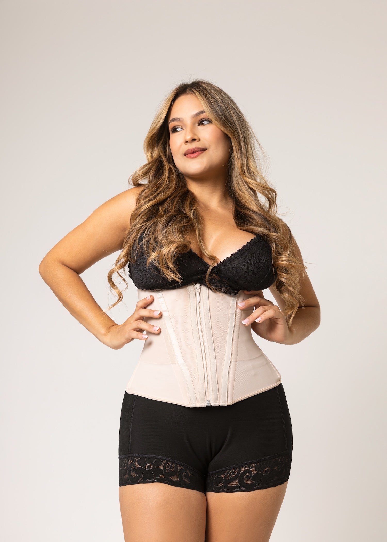 Cinturilla de compresión extrema con 15 varillas