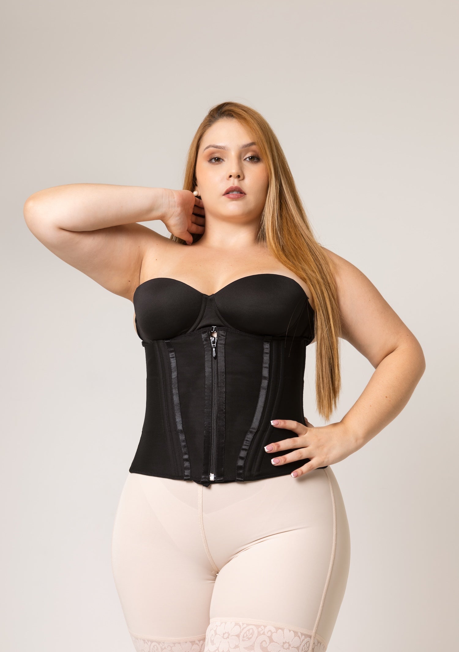 Cinturilla de compresión extrema con 15 varillas