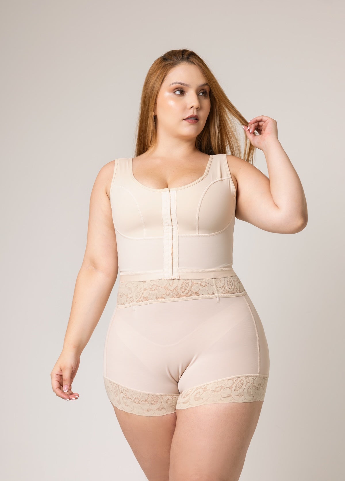 Brasier de realce corrector de postura